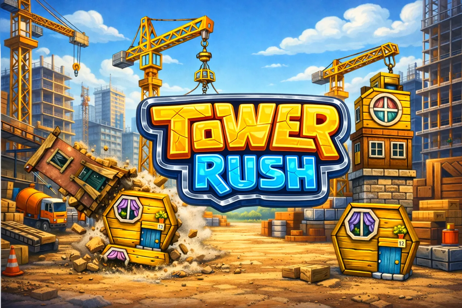 Tower Rush Game